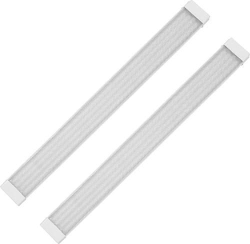 60W 120 CM KRİSTAL BEYAZ LED BANT ARMATÜR 6500K  (2Lİ PAKET)-Findit