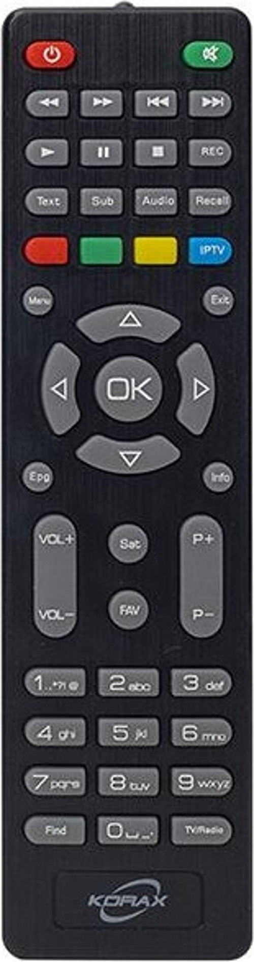 KORAX ASTRA FULL HD UYDU KUMANDA (19767=34068)-Findit