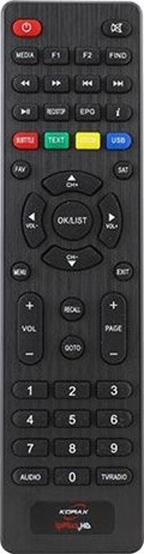 KORAX IP PLUS HD UYDU KUMANDASI * STARSAT KUMANDA-Findit