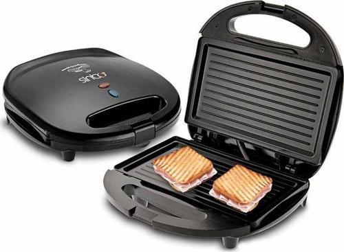 MİNİ GRANİT  ELEKTRİKLİ TOST MAKİNESİ  2 TOST   YAPIŞMAZ YÜZEY   750W  SSM-2513 (2818)