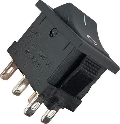 MİNİ IŞIKSIZ 6P ON/OFF YÜKSELTİCİ ANAHTAR (IC-121-6)-Findit
