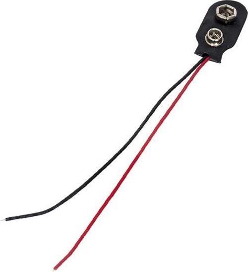 9 VOLT PİL BAŞLIĞI 10 CM KABLOLU  (IC-232)-Findit