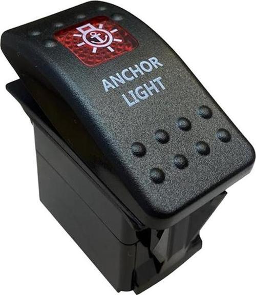DENİZ FENERİ IŞIKLI 3P ON-OFF 12-24V MARIN SWITCH (IC-134M-S2)-Findit