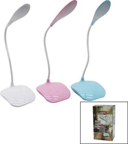 2IN1=ŞARJLI - PİLLİ 18LEDLİ MASA LAMBASI OYNAR BAŞ -DOKUNMATİK AÇ KAPA - 3 KADEME IŞIK-Findit