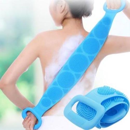Silikon Sırt Kesesi 60 Cm Sırt Keseleme Fırçası Banyo Duş Lifi-Findit