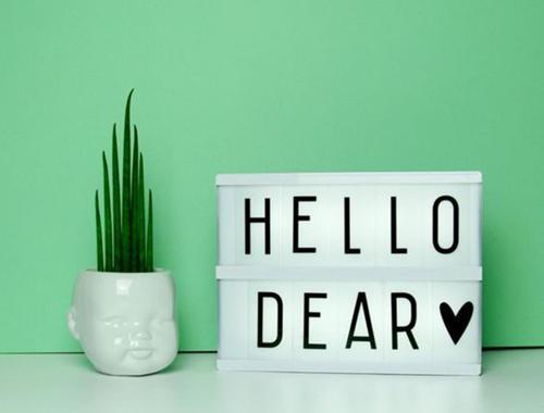 Sinematik Lightbox Dekorasyon Aydınlatma Aksesuarları (A5 Boyut)-Findit
