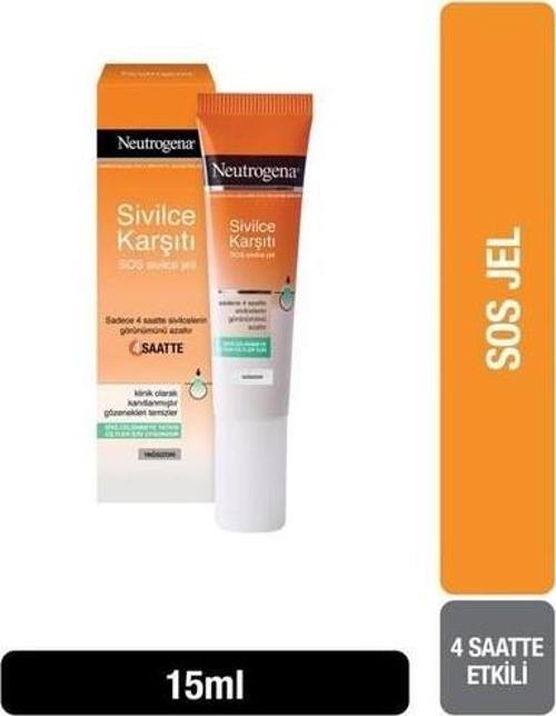 Visibly Clear Sivilce Karşiti Sos Hızlı Etkili Sivilce Jeli, 15 Ml