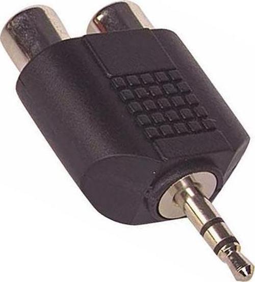 3.5 MM ST ERKEK / 2RCA DİŞİ ÇEVİRİCİ JACK-Findit