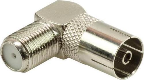 F KONNEKTÖR DİŞİ / 60 OHM DİŞİ L TİP ÇEVİRİCİ-Findit