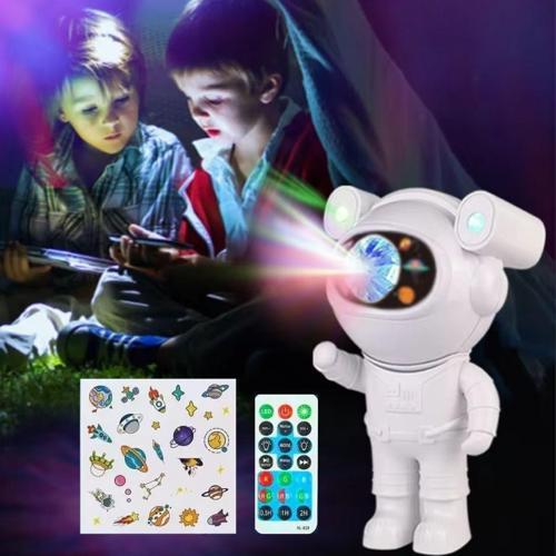 Stickerlı ,Kumandalı ASTRONOT Model Gece Lambası-Findit