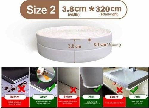SU SIZDIRMAZ BANT BEYAZ 3.8CMX3.2MT-Findit