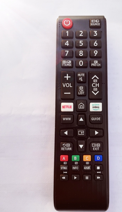 ile uyumlu Netflix Primevideo Tuşlu 4K Led Tv Kumandası