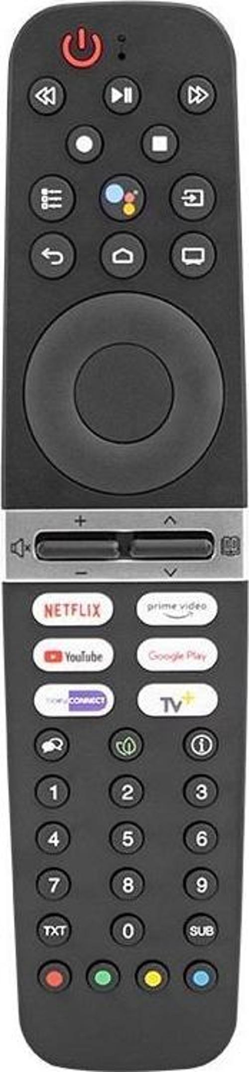 A55 E 895 A İle Uyumlu Google Led Tv Mikrofonlu Kumanda