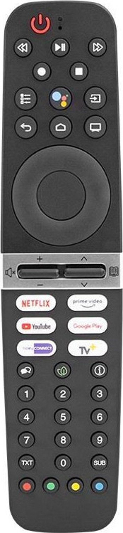 A65 D 986 S İle Uyumlu Google Led Tv Mikrofonlu Kumanda