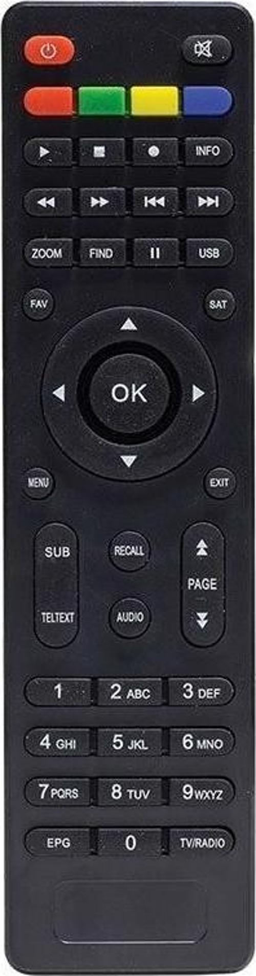 KY-3020 Hd Uydu Alıcısı Kumandası