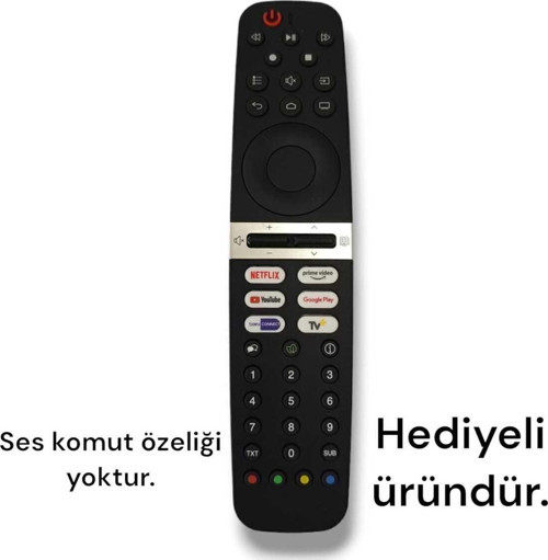 Youtube-spotıfy-google Play-disney+ Tuşlu Lcd Led Tv Kumanda