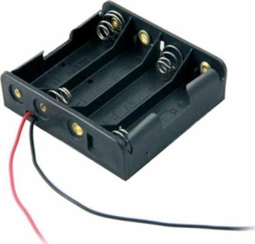 PİL YUVASI AA 4LÜ YAN YANA (IC-234A)-Findit