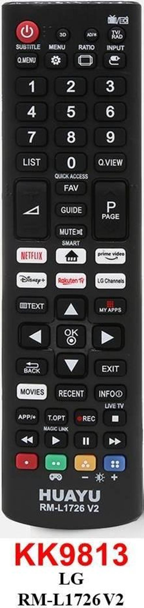 Rm-l1726 Lcd-led Tv Kumandası