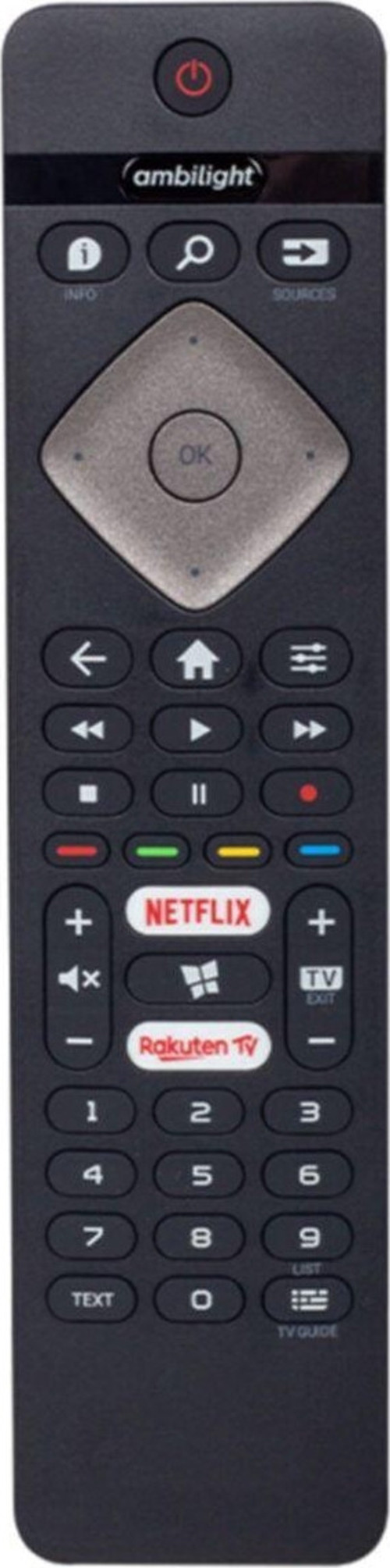 Rakuten Netflix TuşluTv Tuşlu 43pus6504/62 Led Tv Kumandası