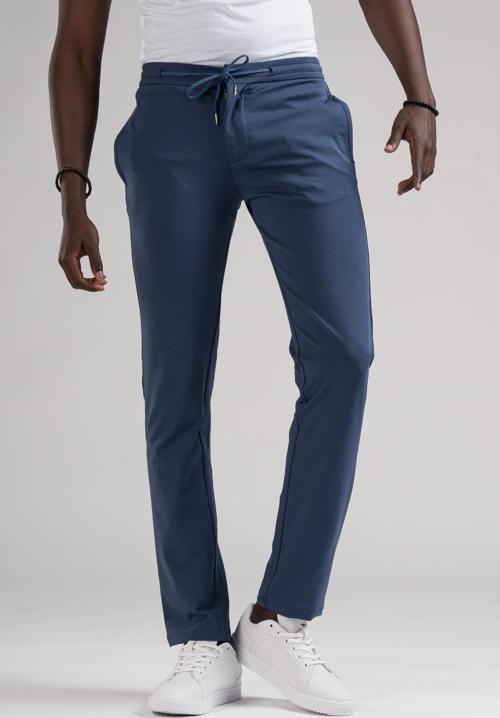 Slimfit Beli Lastikli Ve İplikli Full Likralı Yazlık Jogger Pantolon