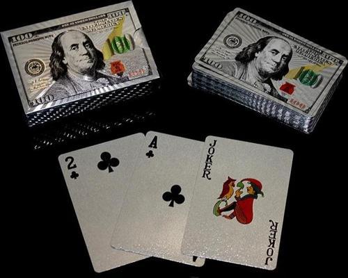 Gümüş Dolar Oyun Kartı
