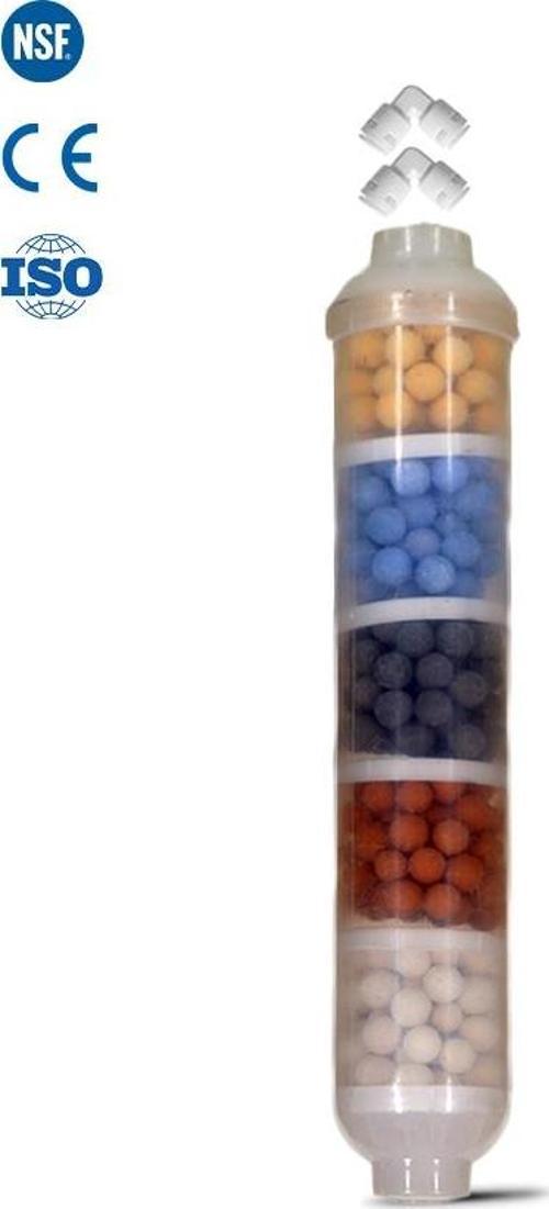 Su Arıtma Cihazları için 5'Li Alkali Detox Mineral Filtre