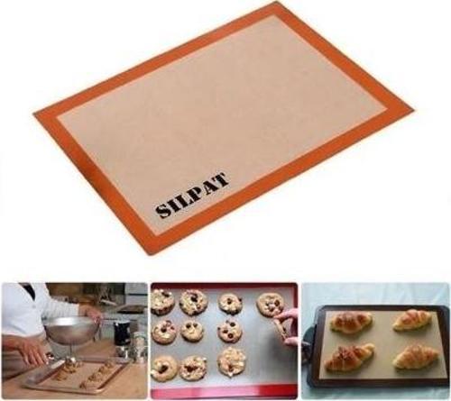 Silikon Silpat Yanmaz Yapışmaz Pişirme Matı