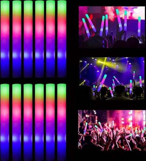 Led Işıklı Rengarenk Sünger Parti Çubuğu