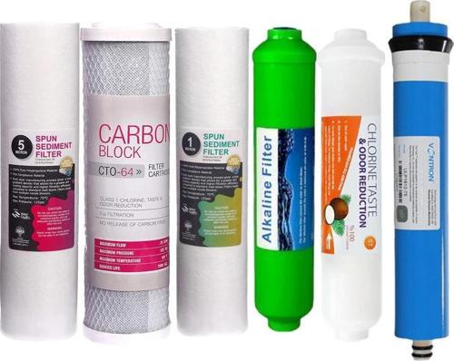 Su Arıtma Filtre Seti 6 Lı Çift Karbon Vontron Membran Mineralli