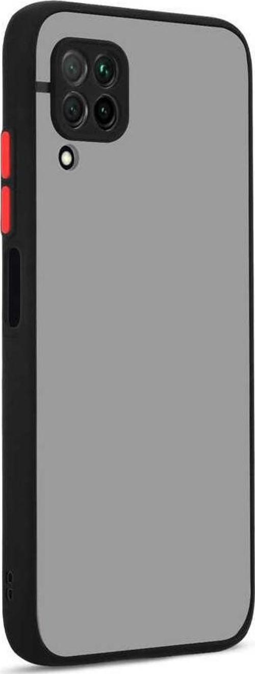 Huawei P40 Lite Uyumlu Kamera Korumalı Darbeye Karşı Dayanıklı Arkası Mat Silikon Kılıf