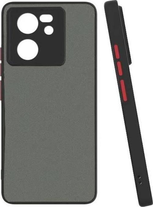 Xiaomi Mi 13T Uyumlu Kamera Korumalı Darbeye Karşı Dayanıklı Arkası Mat Silikon Kılıf