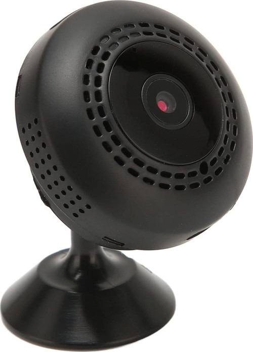 Mini Wifi Kamera, Akıllı 1080P Hd Canlı Video App Kontrollü Hafıza Kartı Dahildir Hediyelidir Siyah