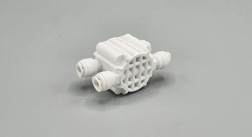Su Arıtma Quick (Geçmeli) Shut Off Valf 1/4'' - Dört Yollu Vana