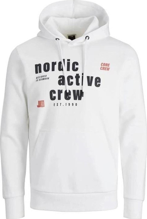 Baskılı Kapüşonlu Sweatshirt