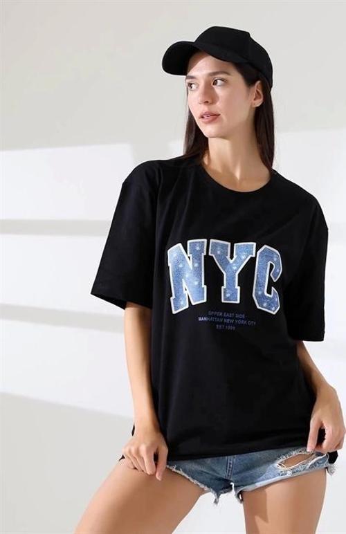 Oversize Kadın T-Shirt