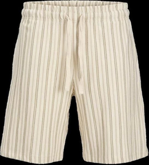 12275412 Beli Lastikli Keten Erkek Short Yeşil