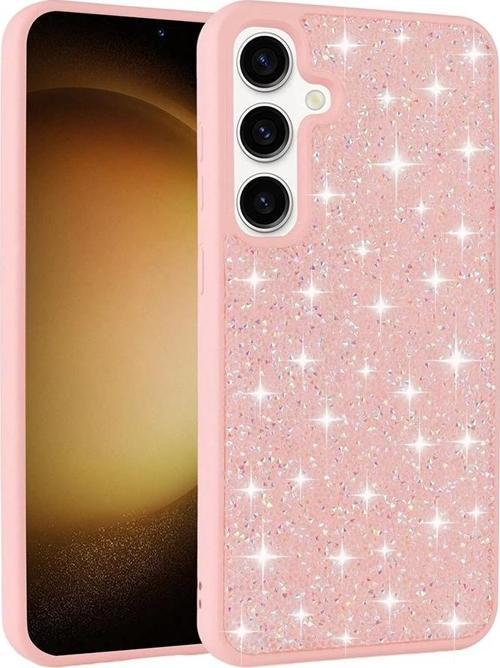 Galaxy S25 Kılıf Parlak Taşlı Tasarım Zore Pırlanta Kapak