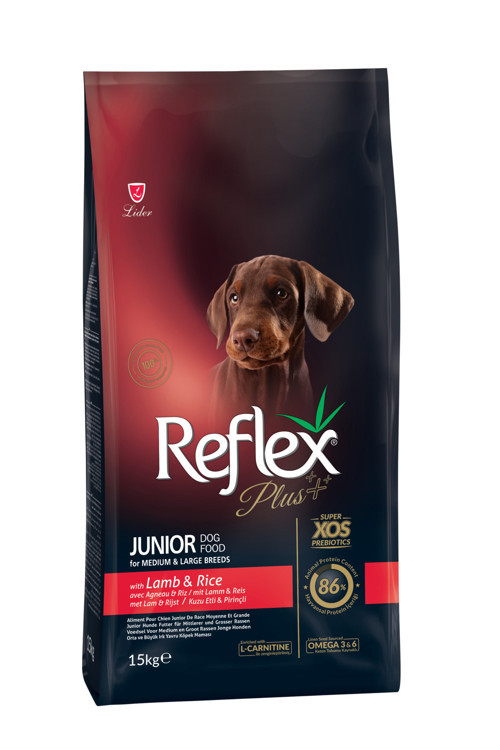 Plus Kuzulu Pirinçli Yavru Köpek Maması 15 kg
