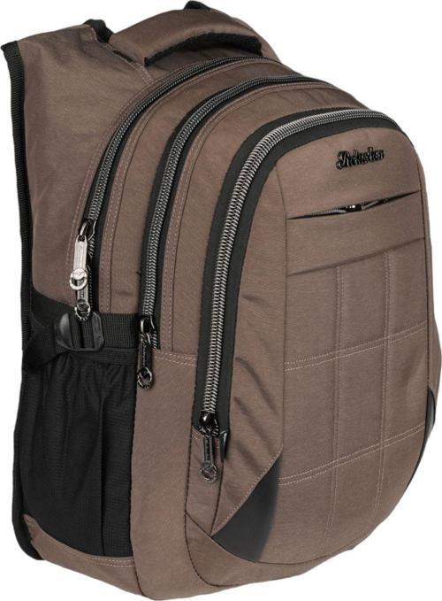 RELAXION Günlük Unisex Sırt Çantası - Kahverengi