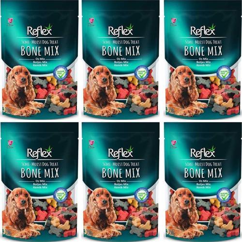 Yarı Yumuşak Kemik Mix Köpek Ödül Maması 150 Gr 6'LI SET
