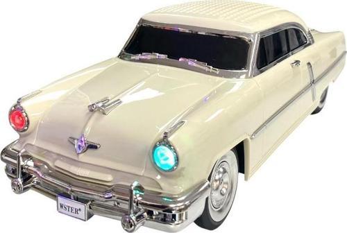 WS-1957 Araba Görünümlü Taşınabilir Şarjlı Bluetooth Hoparlör - Bej