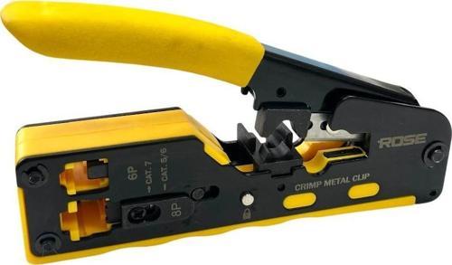 RC-812 Cat5/Cat6/CAT7 EZ-RJ45-RJ11 Konnektör Sıkma Pensesi