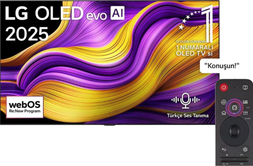 OLED77G55LW 4K Ultra HD 77" 195 Ekran Uydu Alıcılı webOS Smart OLED Evo TV