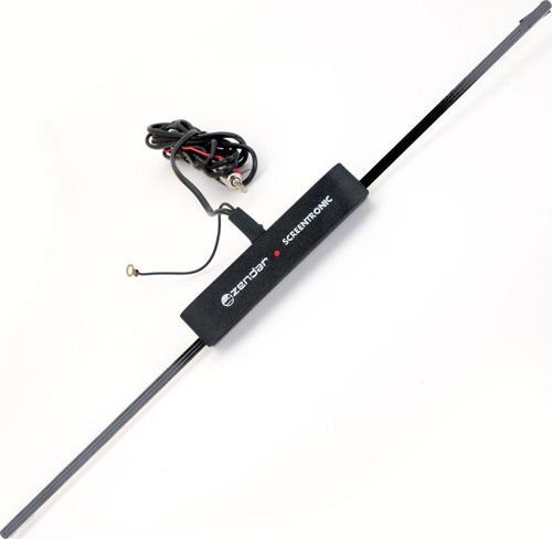 Zendar Elektronik Cam Radyo Anteni 35 cm Siyah