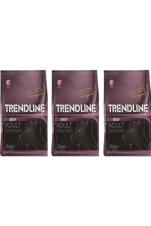 Biftekli Yetişkin Köpek Maması 1 Kg 3 Adet