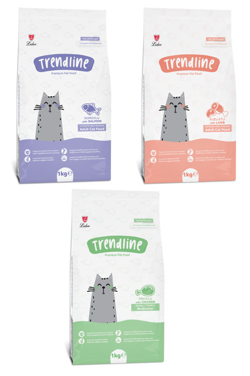 Karışık Somonlu-Kuzulu-Gurme 3x1 kg
