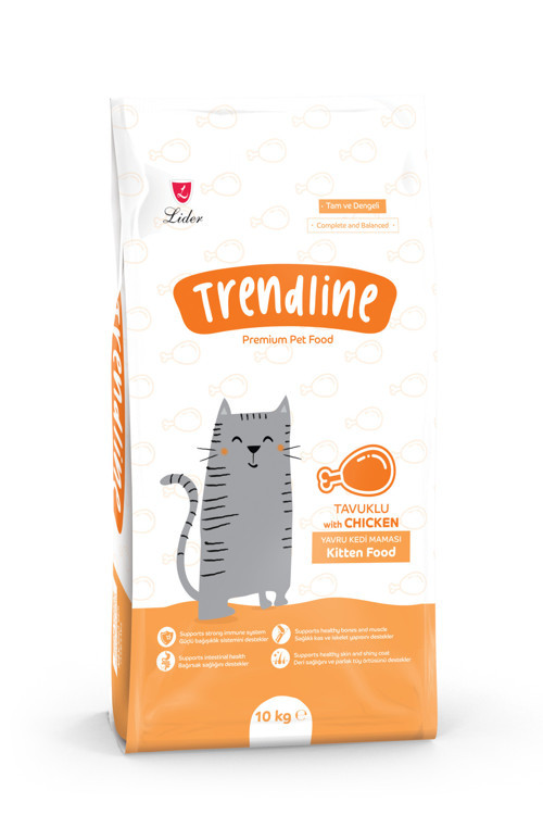 Kitten Tavuklu Yavru Kedi Maması 1 kg * 10 adet