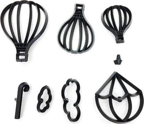 Şeker Hamuru Kalıbı Ballon Fondan Kesiciler 8 Parça
