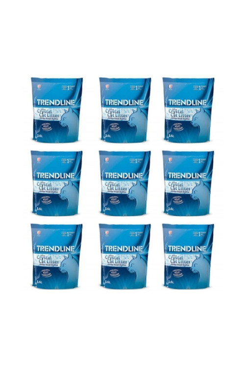Silika Kristal 3.6 lt 9'lu Paket Kedi Kumu