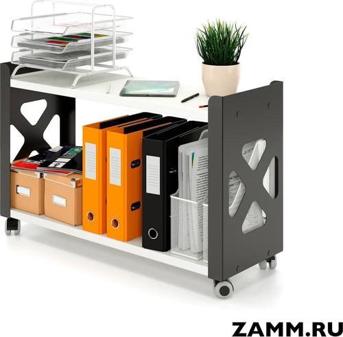 Tekerlekli Raf Ünitesi 2 Katlı Banyo Rafı Mutfak Rafı Ofis Rafı Servis Sehpası Organizer (beyaz)